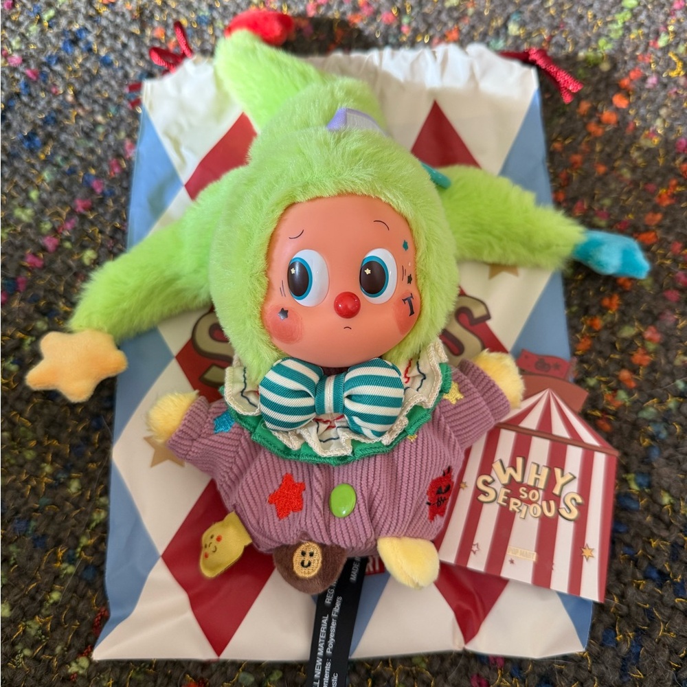 POP MART Why So Serious Twinkle Twinkle Bubblegum Secret Vinyl Plush Pendant